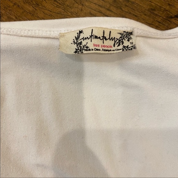 Free People Truth Or Square Bodysuit White - Picture 5 of 5